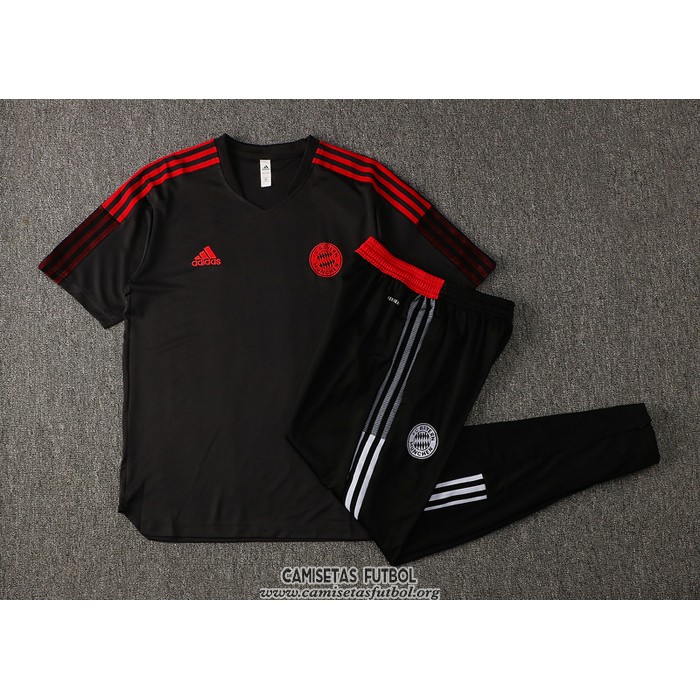 Chandal del Bayern Munich Manga Corta 2021/2022 Gris